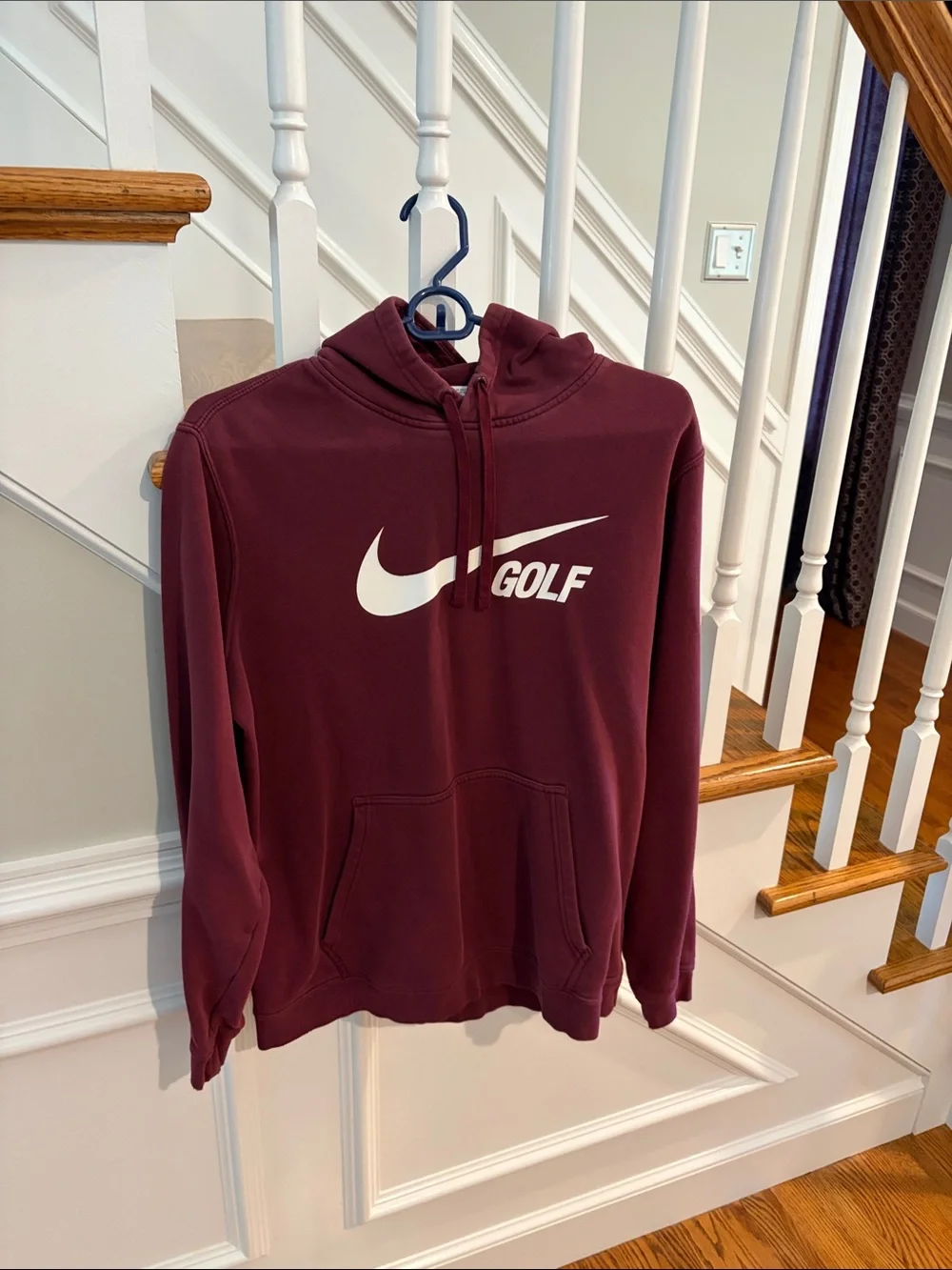 Nike Men's Maroon Golf Hoodie